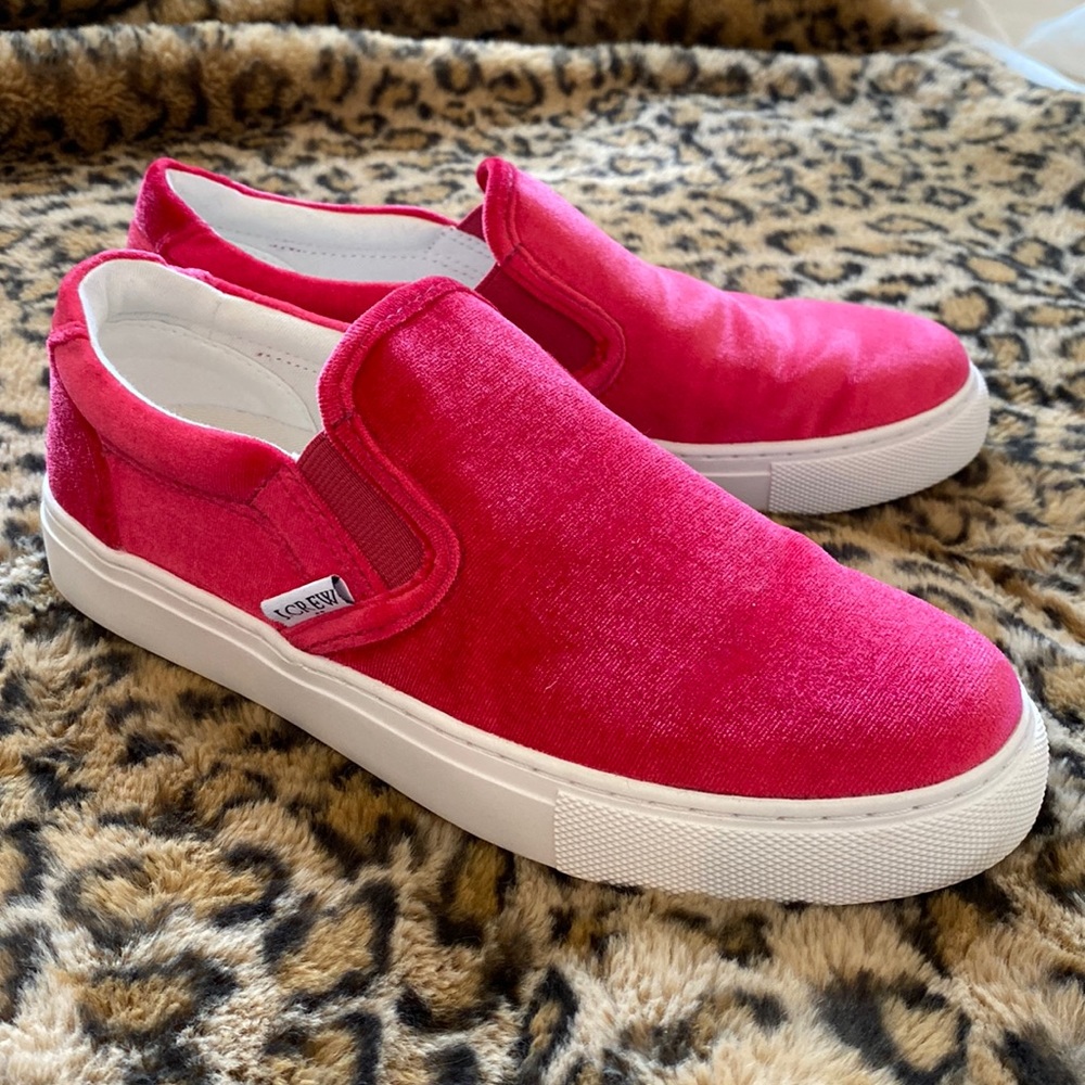 J.Crew slip on sneakers